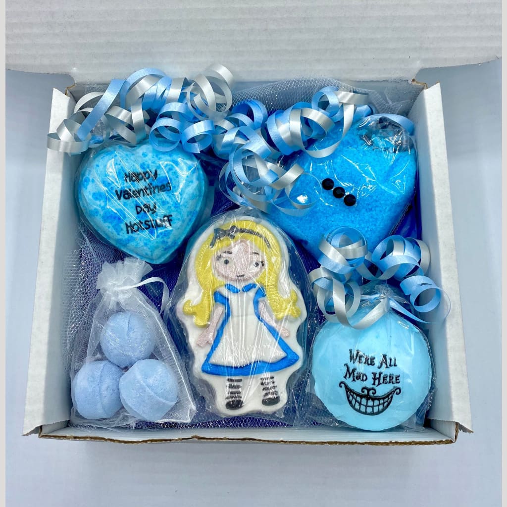 We’re all mad here bath bomb gift set - Birthday