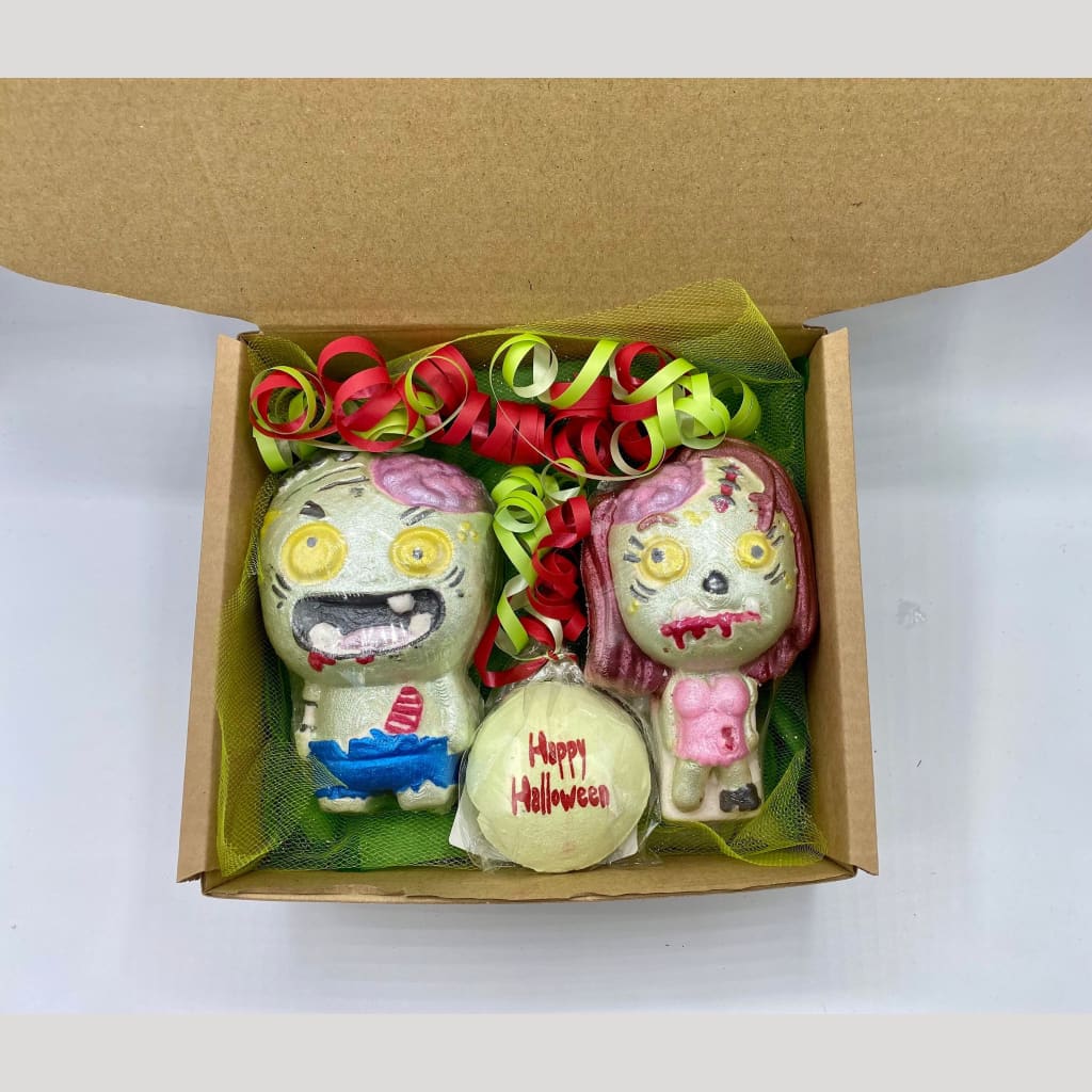 Zombie Halloween Bath Bomb Gift Set