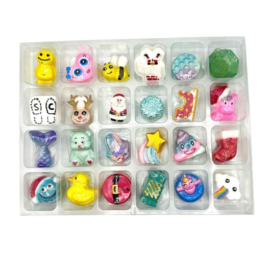 Girls Magical Unicorn Christmas Bath Bomb Advent Calendar -
