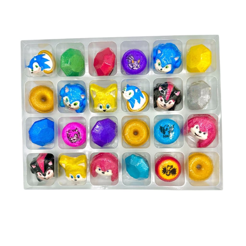 Hero Hedgehog Christmas Bath Bomb Advent Calendar - advent