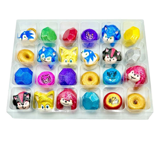 Hero Hedgehog Christmas Bath Bomb Advent Calendar - advent