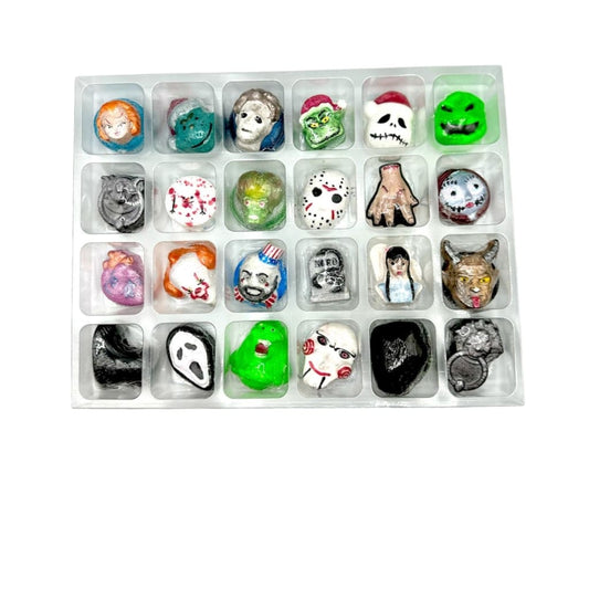 Horror Movies Christmas Bath Bomb Advent Calendar - advent