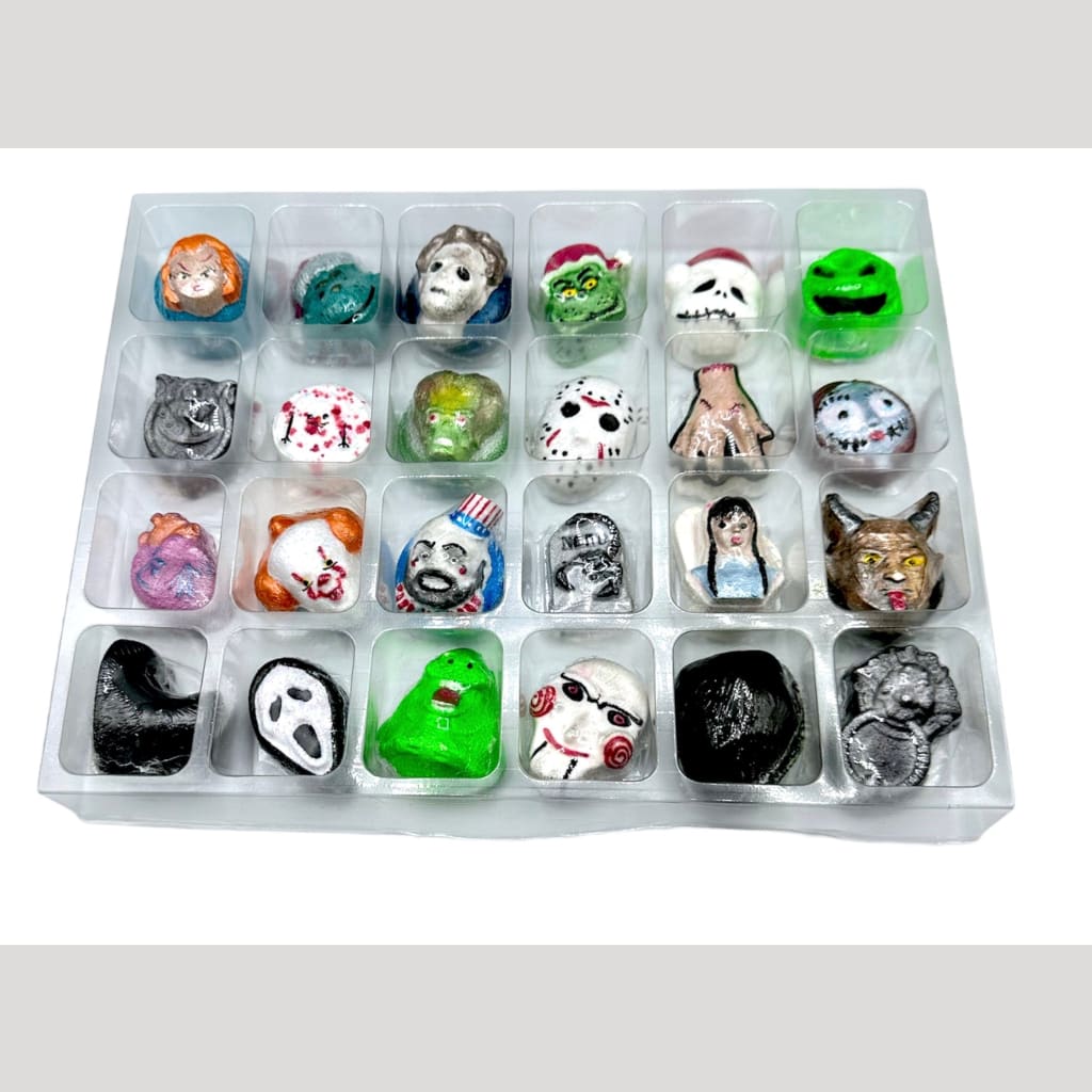 Horror Movies Christmas Bath Bomb Advent Calendar - advent