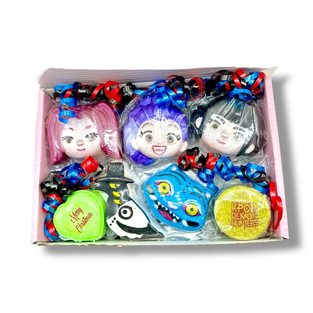 K-pop Demon Hunters Christmas Bath Bomb Gift Set