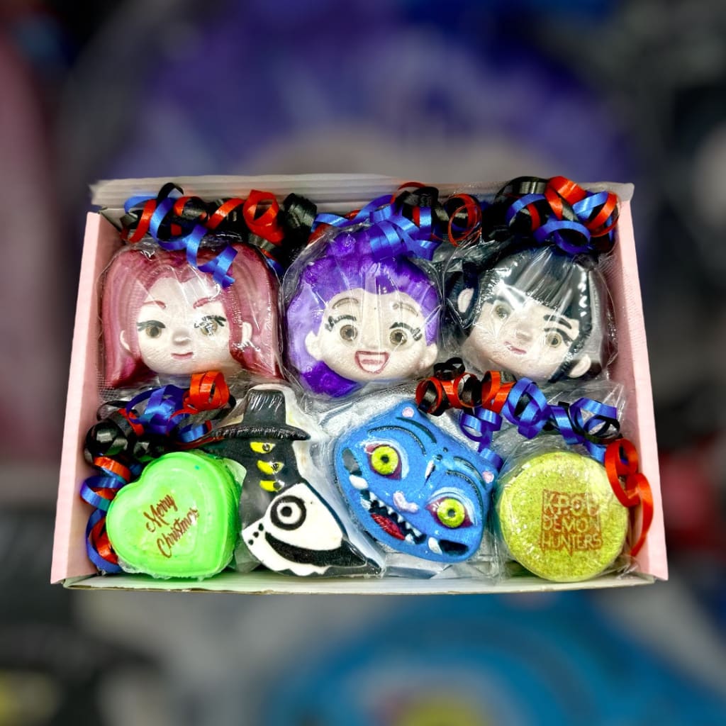 K-pop Demon Hunters Christmas Bath Bomb Gift Set