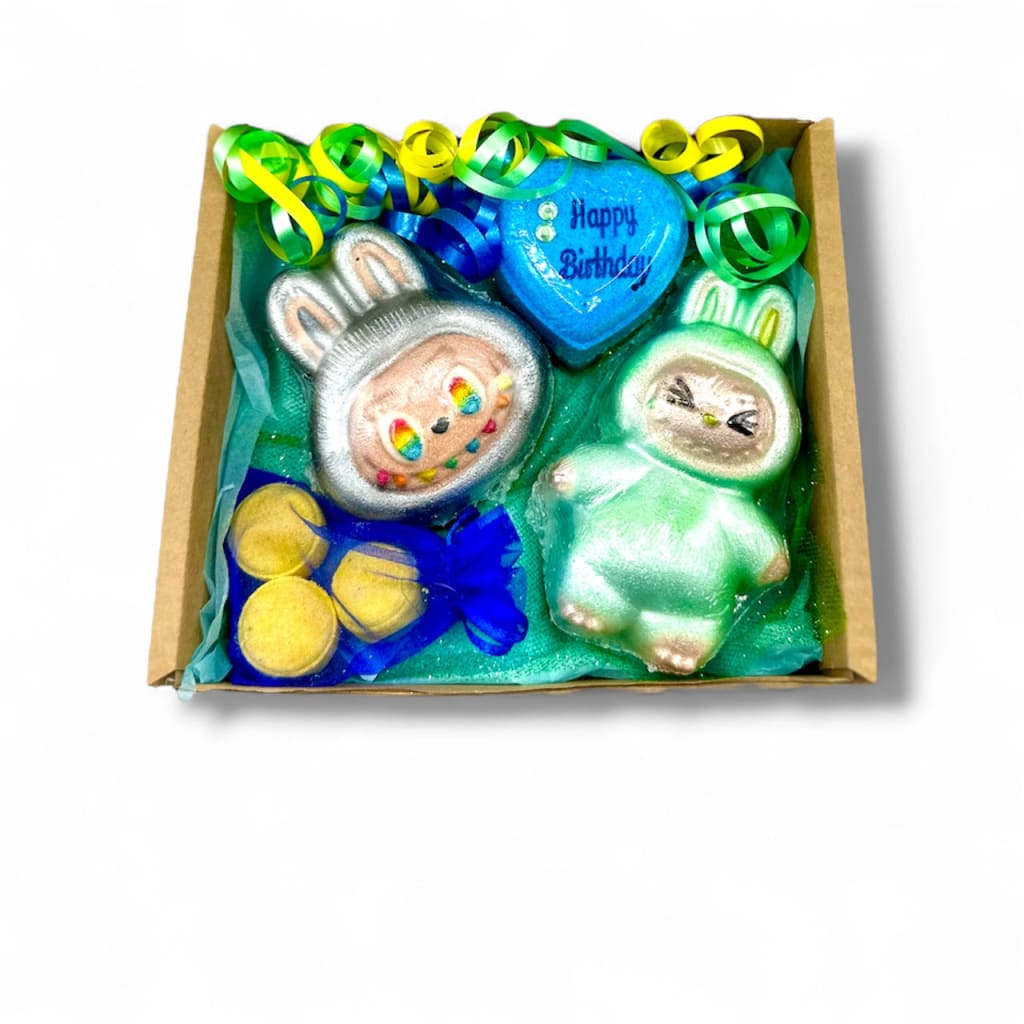 Labubu Bath Bomb Gift Set - Christmas bath bombs