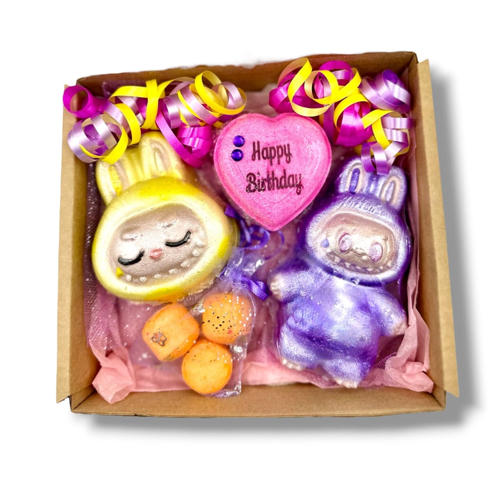 Labubu Bath Bomb Gift Set - Christmas bath bombs