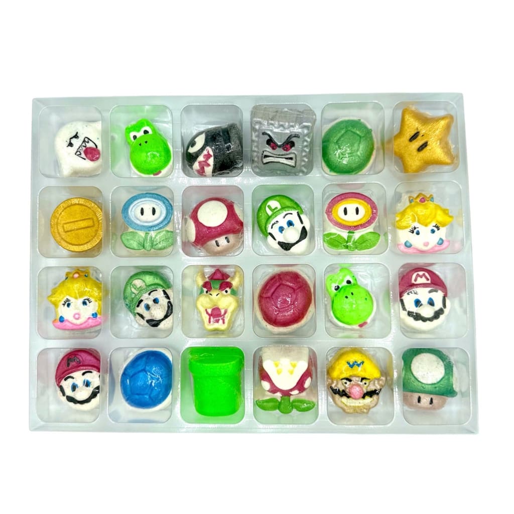Let’s-a-go Mario Christmas Bath Bomb Advent Calendar -