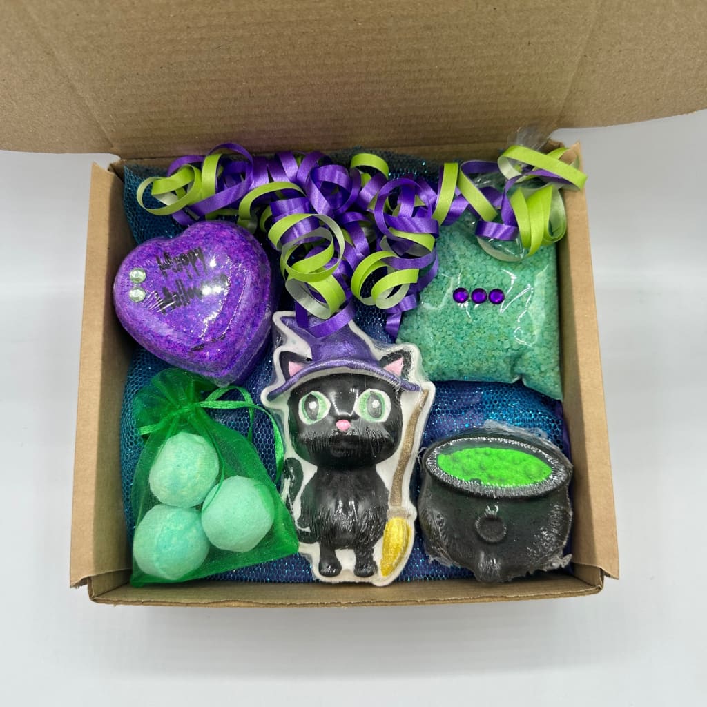 Meowloween Bath Bomb Gift Set - Halloween