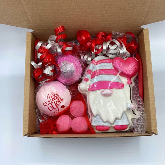 Balloon Gonk Valentines Bath Bomb Gift set