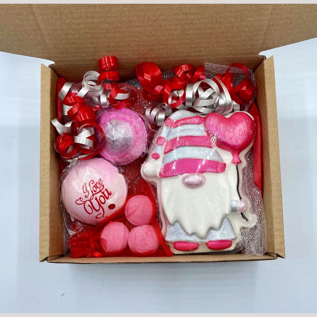 Balloon Gonk Valentines Bath Bomb Gift set