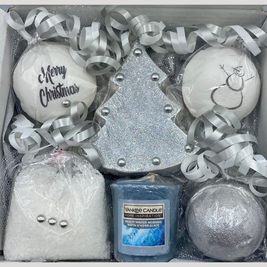 Christmas bath bomb gift set. - Christmas bath bombs