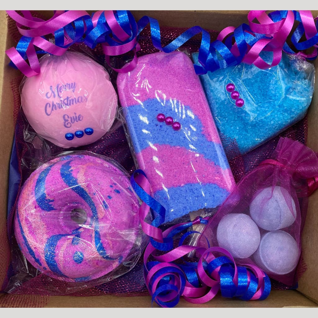 Christmas Sweet Treats bath bomb gift set - Christmas bath 