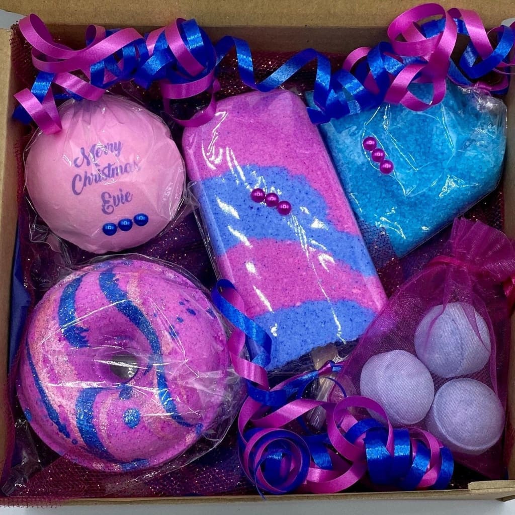 Christmas Sweet Treats bath bomb gift set - Christmas bath 