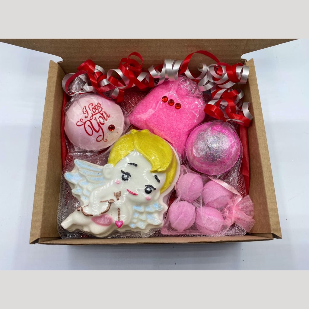 Cupid Valentines Bath Bomb Gift set
