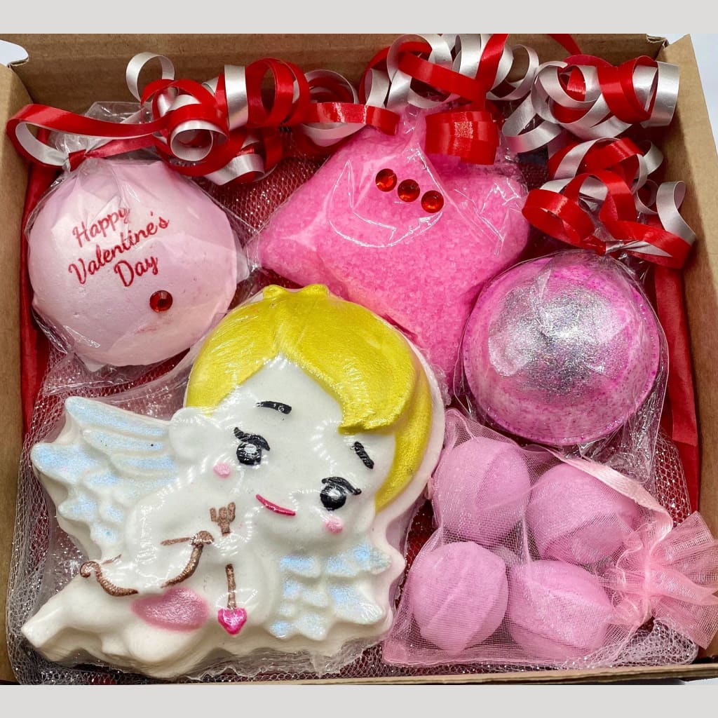 Cupid Valentines Bath Bomb Gift set