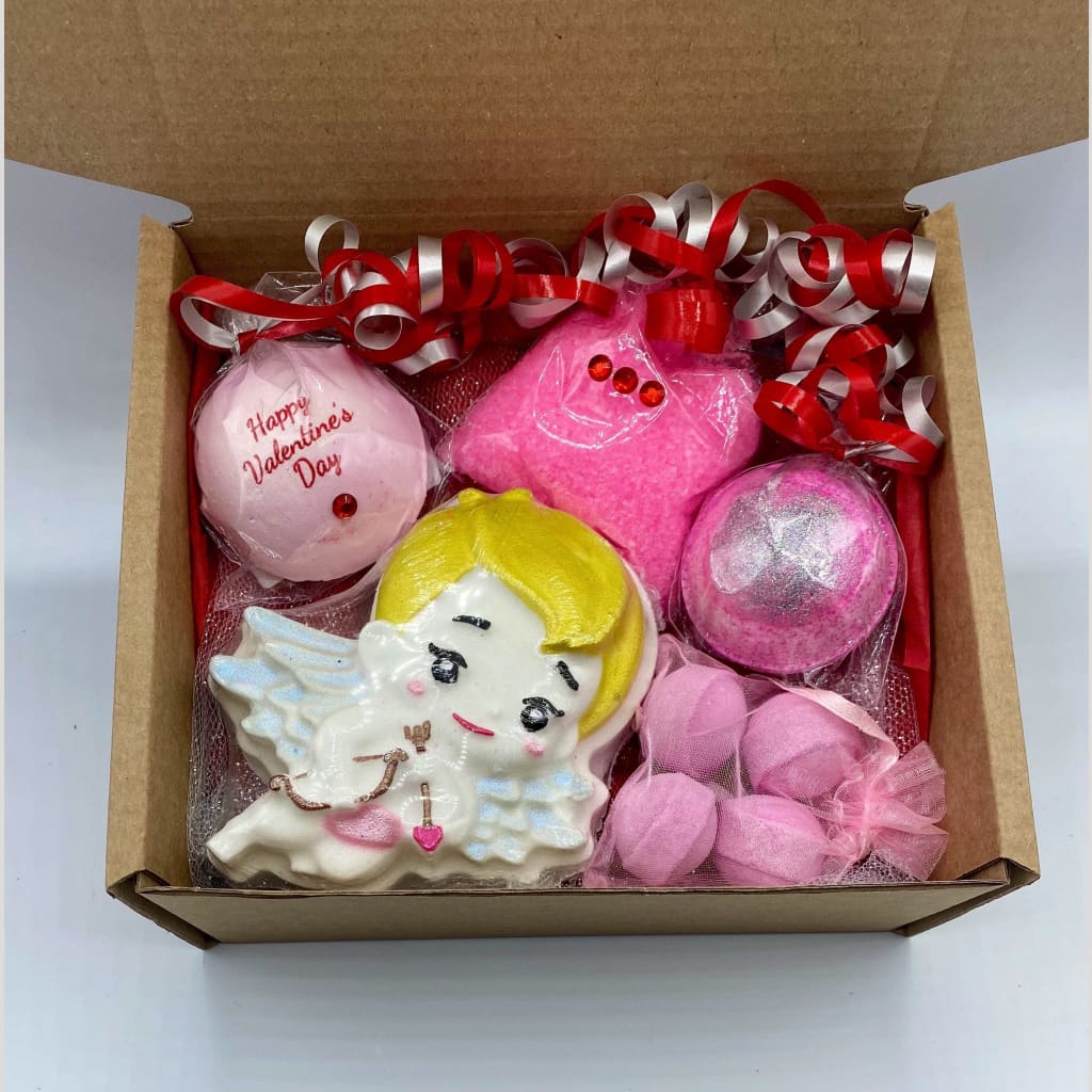 Cupid Valentines Bath Bomb Gift set