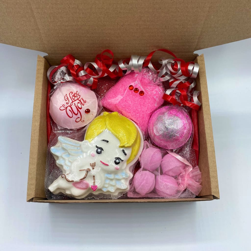 Cupid Valentines Bath Bomb Gift set