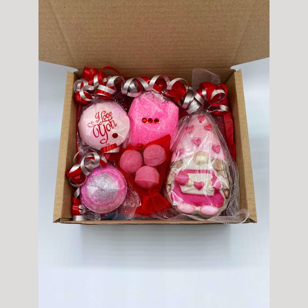 Girly Gonk Valentines Bath Bomb Gift set