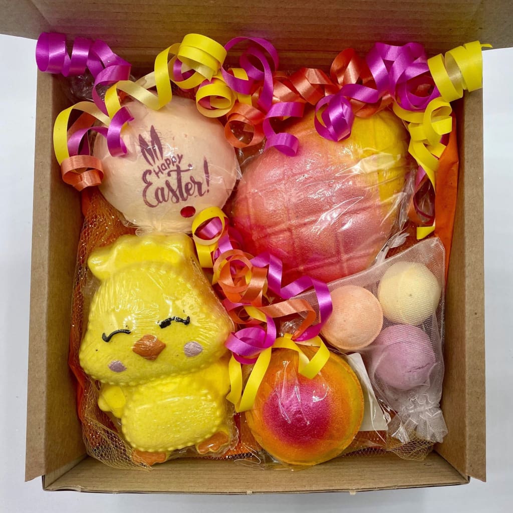 Hey Chick Easter bath bomb gift set - Easter bath bombs