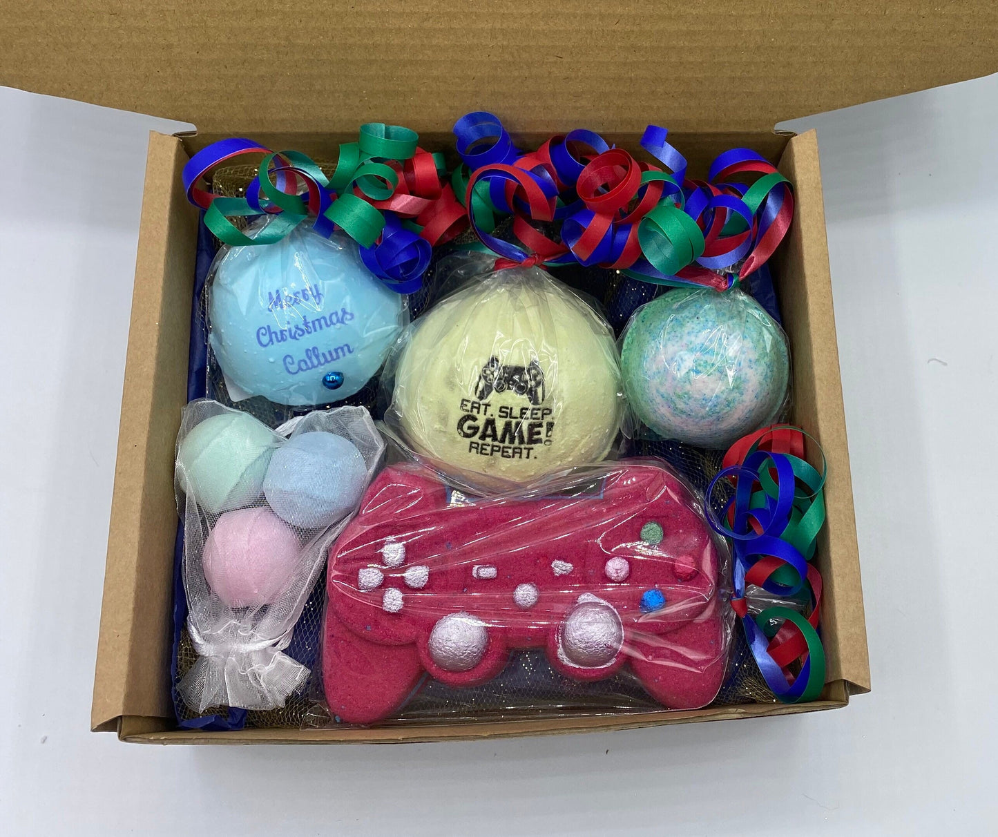 The Gamers Christmas Bath Bomb Gift Set