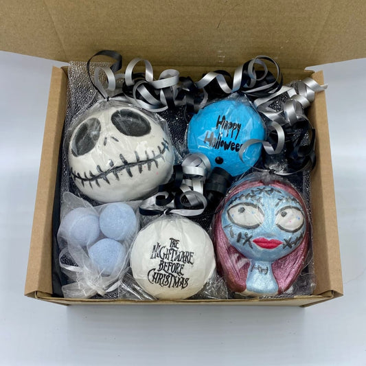 Jack and Sally Halloween Bath Bomb Gift Set - Halloween