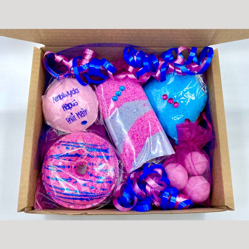 Sweet Treats bath bomb gift set - Birthday
