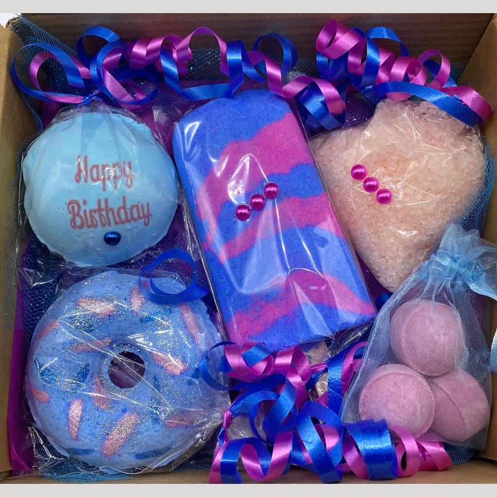 Sweet Treats bath bomb gift set - Birthday