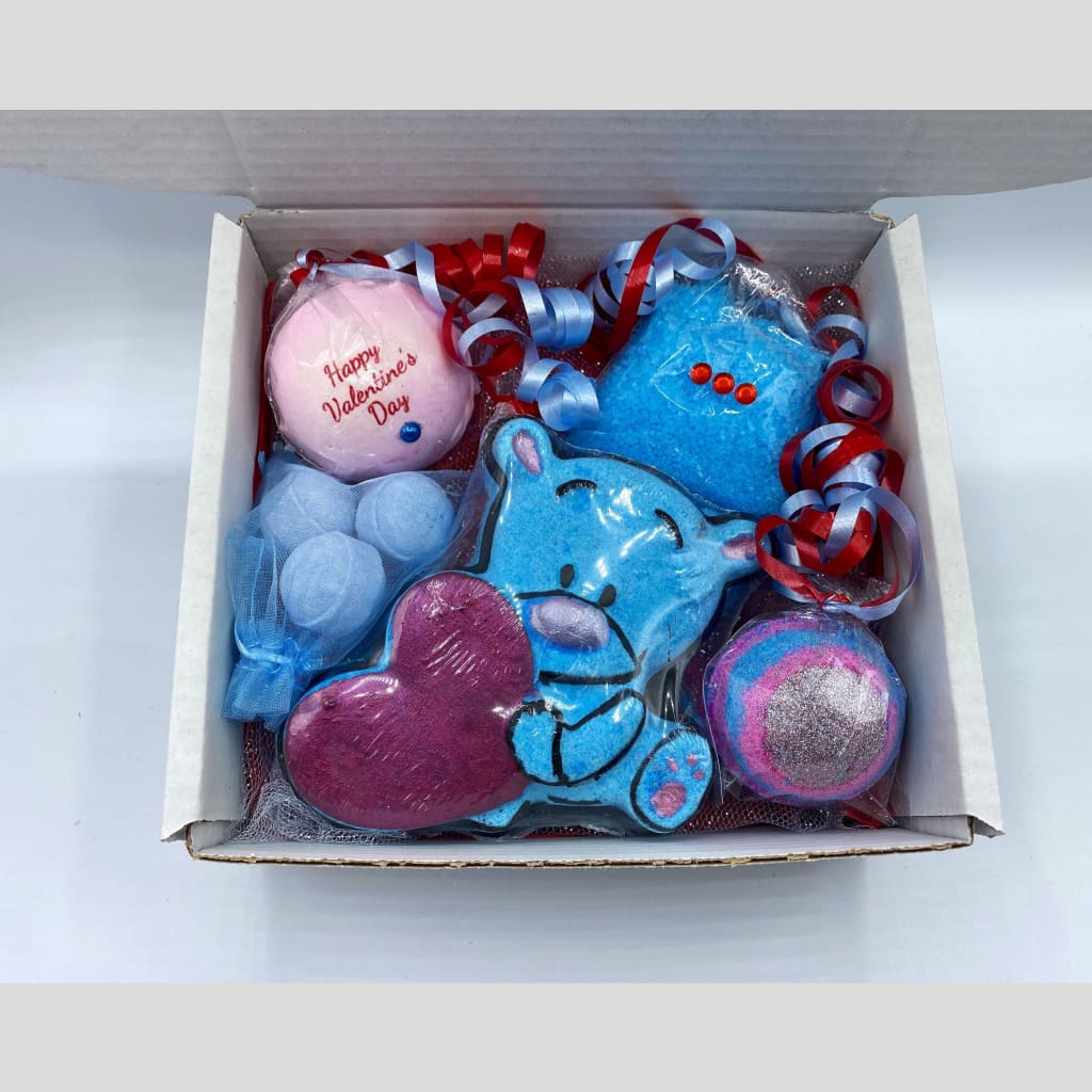 Teddy Valentines Bath Bomb Gift set