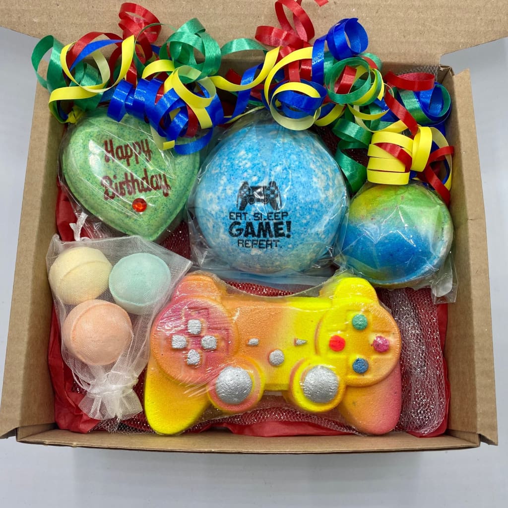The gamers bath bomb gift set - Gamer birthday