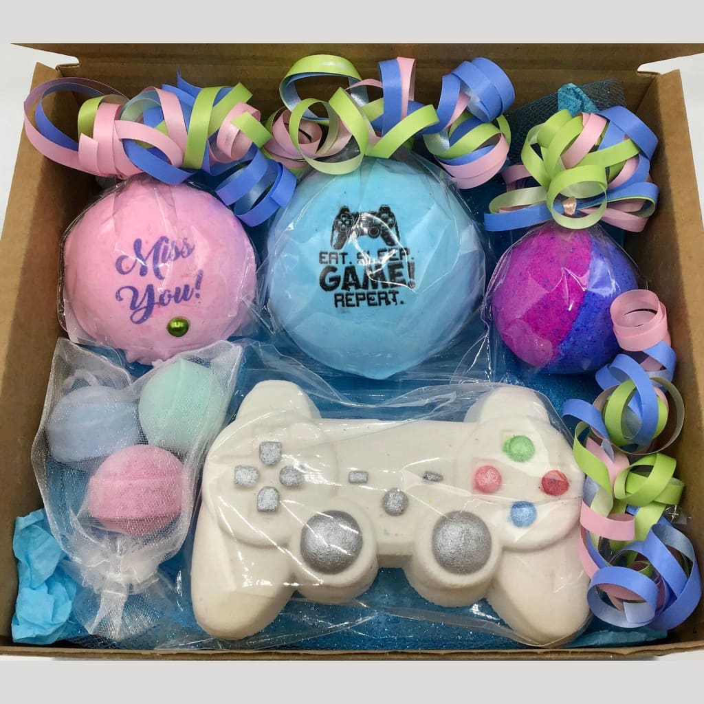 The gamers bath bomb gift set - Gamer birthday