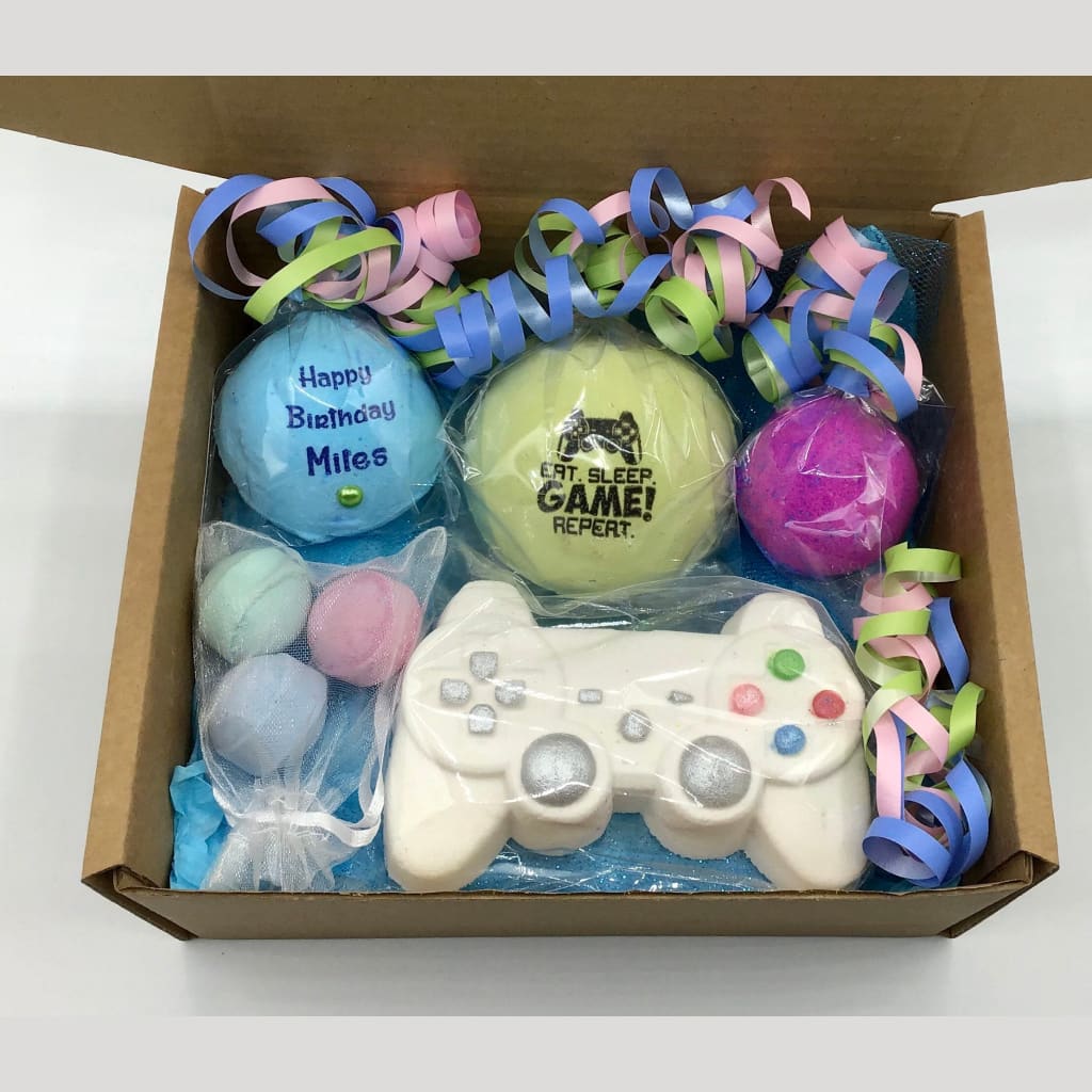 The gamers bath bomb gift set - Gamer birthday