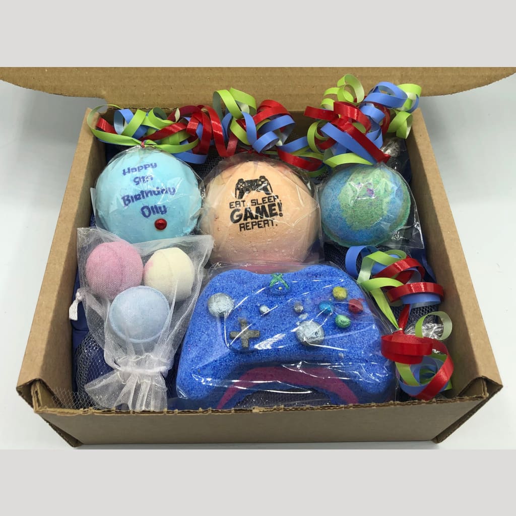 The gamers bath bomb gift set - Gamer birthday