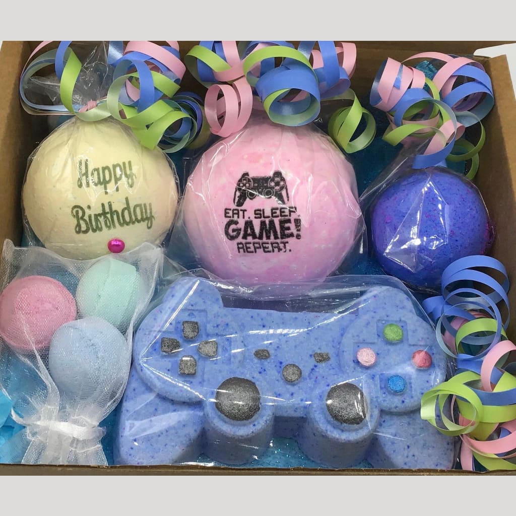 The gamers bath bomb gift set - Gamer birthday