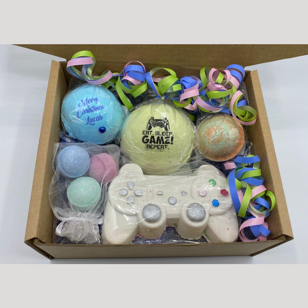 The gamers bath bomb gift set - Gamer birthday