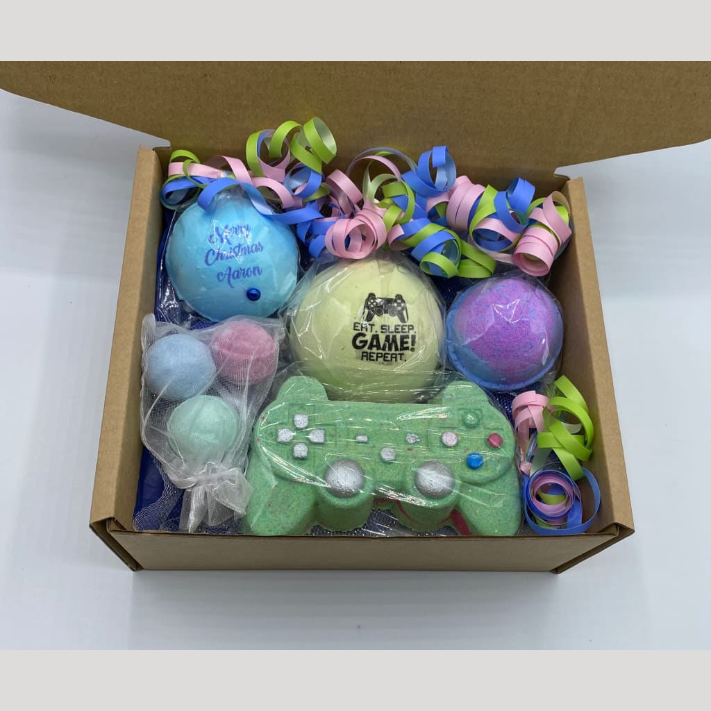 The gamers bath bomb gift set - Gamer birthday