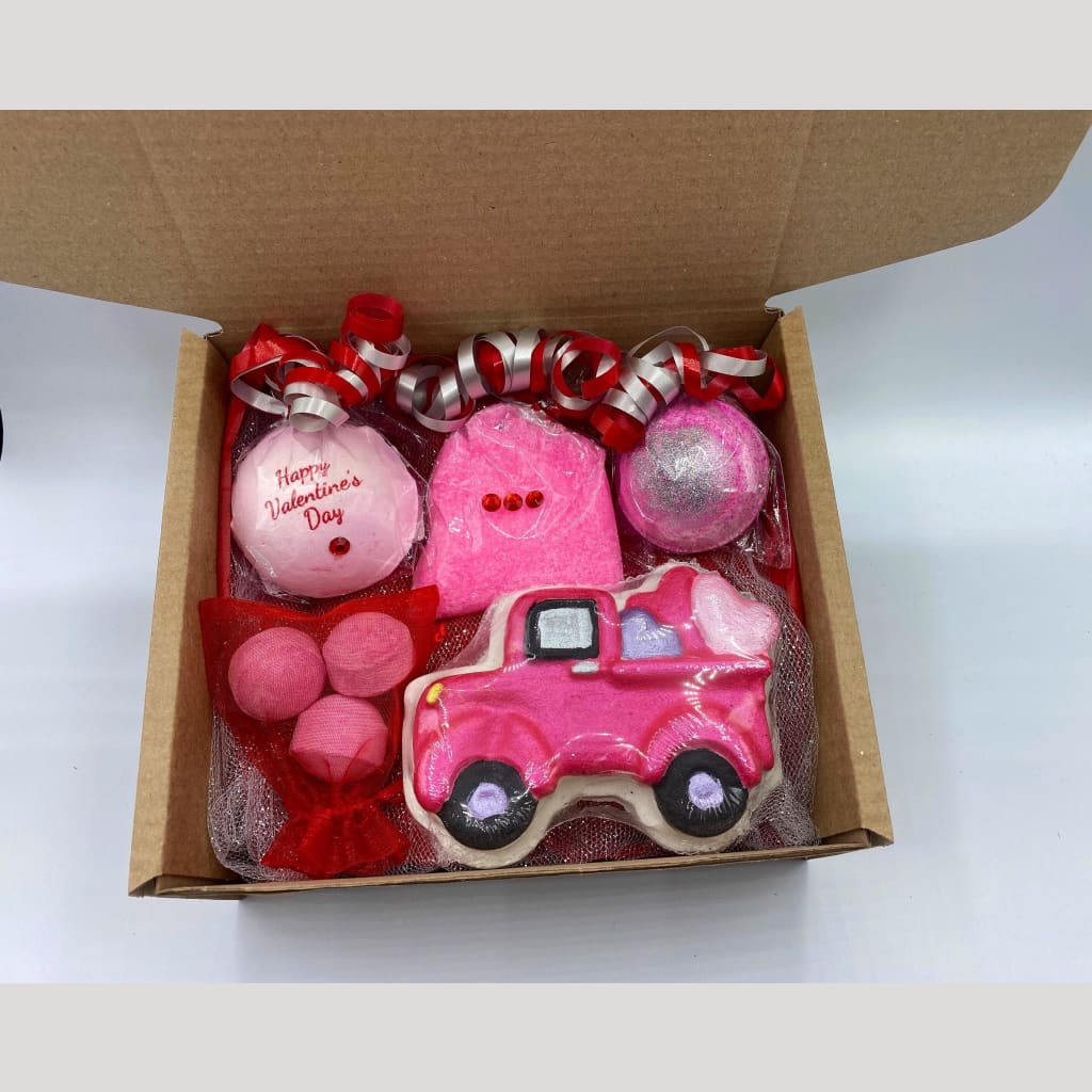 Truck load of Love Valentines Bath Bomb Gift set