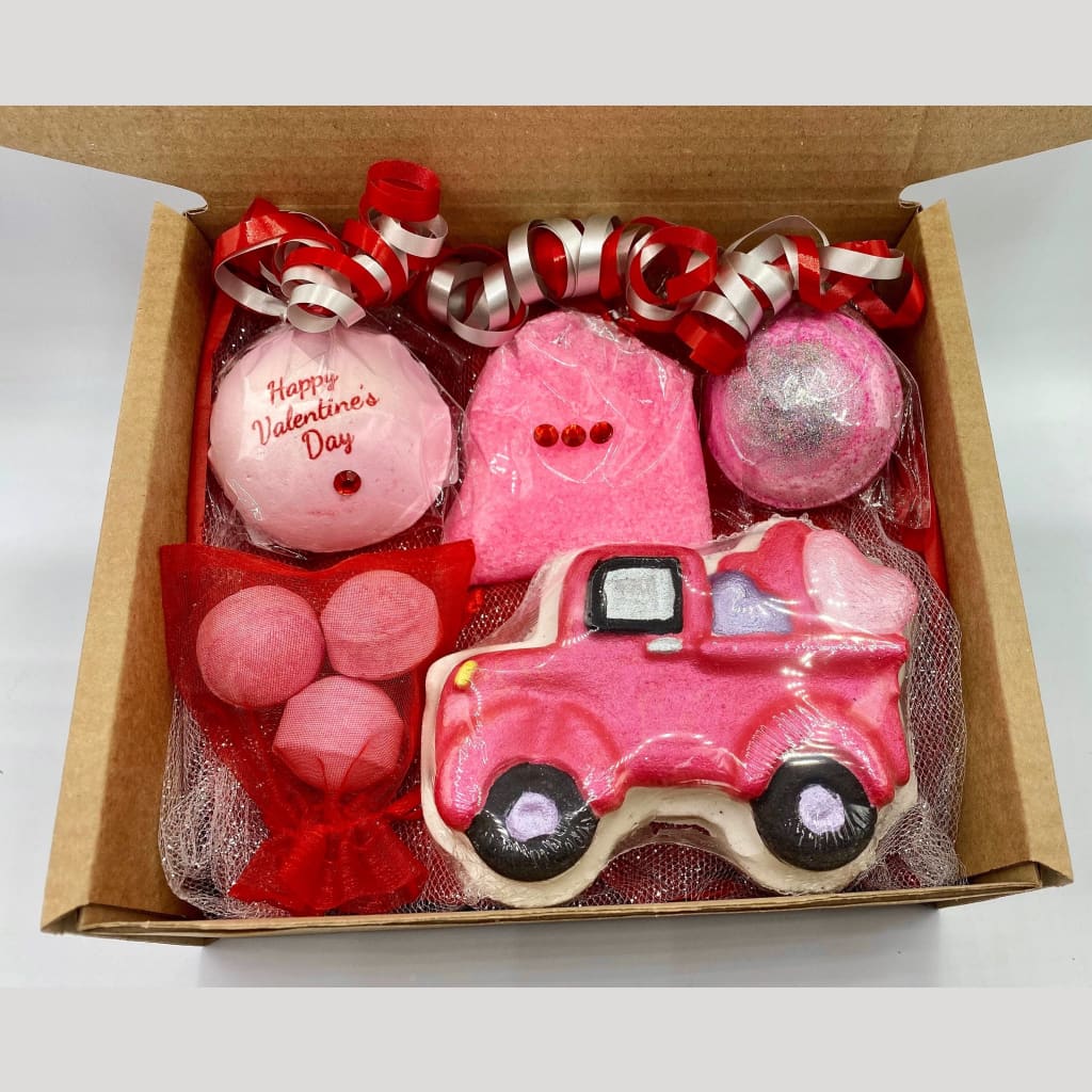 Truck load of Love Valentines Bath Bomb Gift set