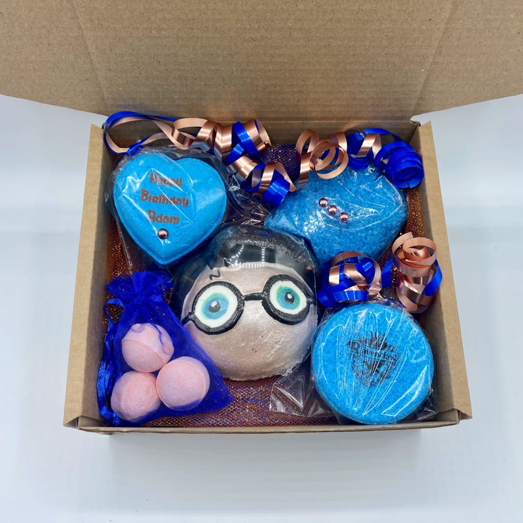 Wands Up Wizards! Bath Bomb Gift Set - Birthday