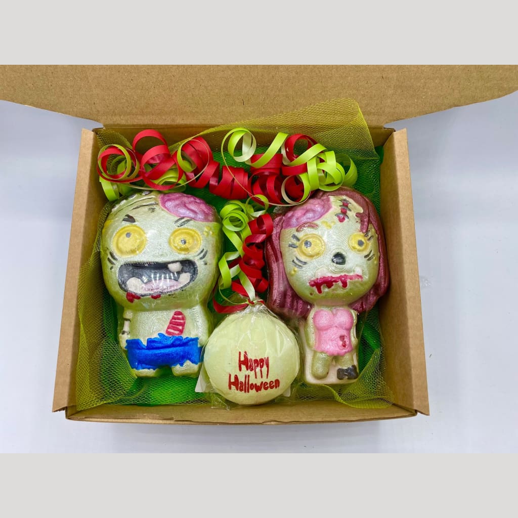 Zombie Halloween Bath Bomb Gift Set